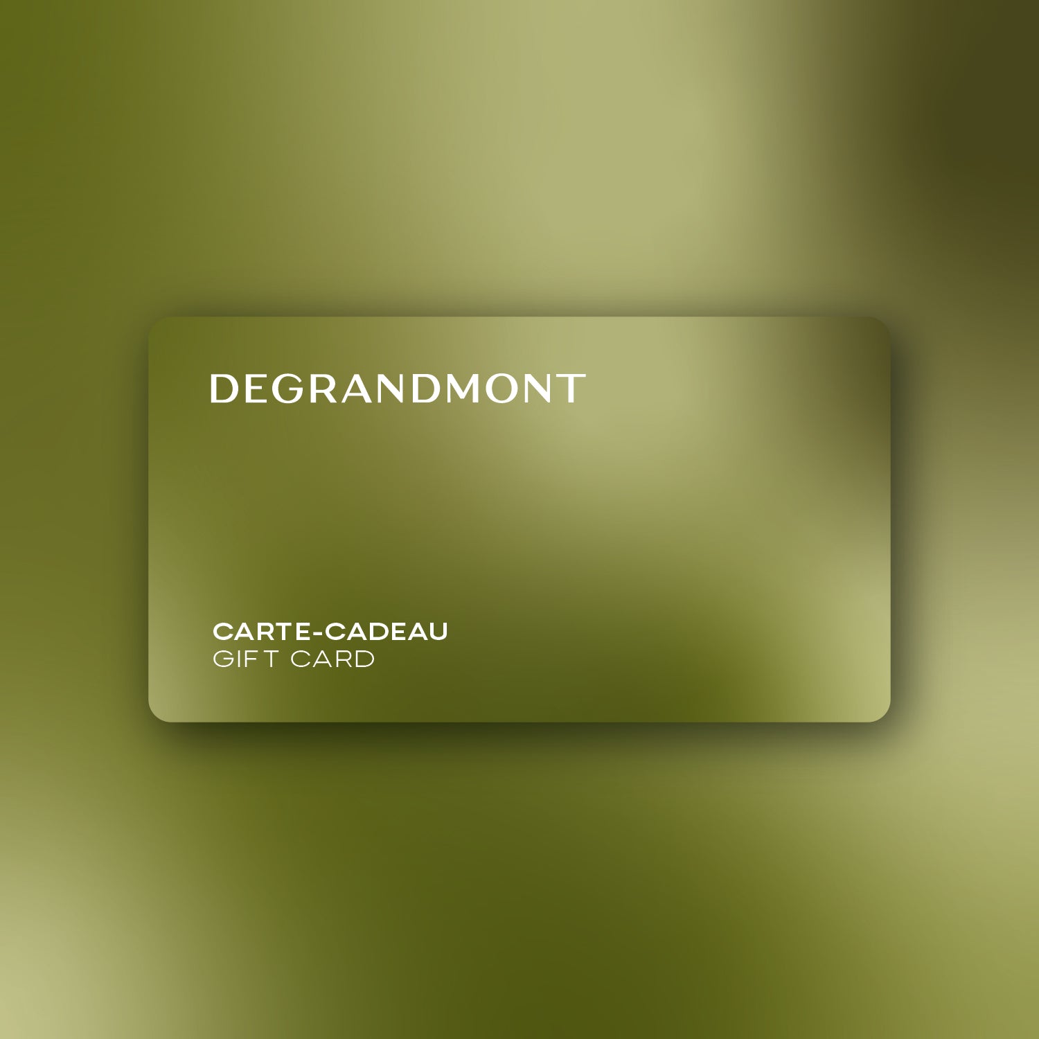 Carte-cadeau - DeGrandmont
